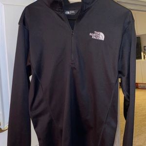 Lightweight north face 1/2 zip sweatshirt